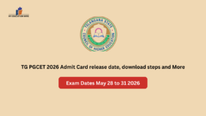 TG PGCET 2026 Admit Card release date, download steps and More