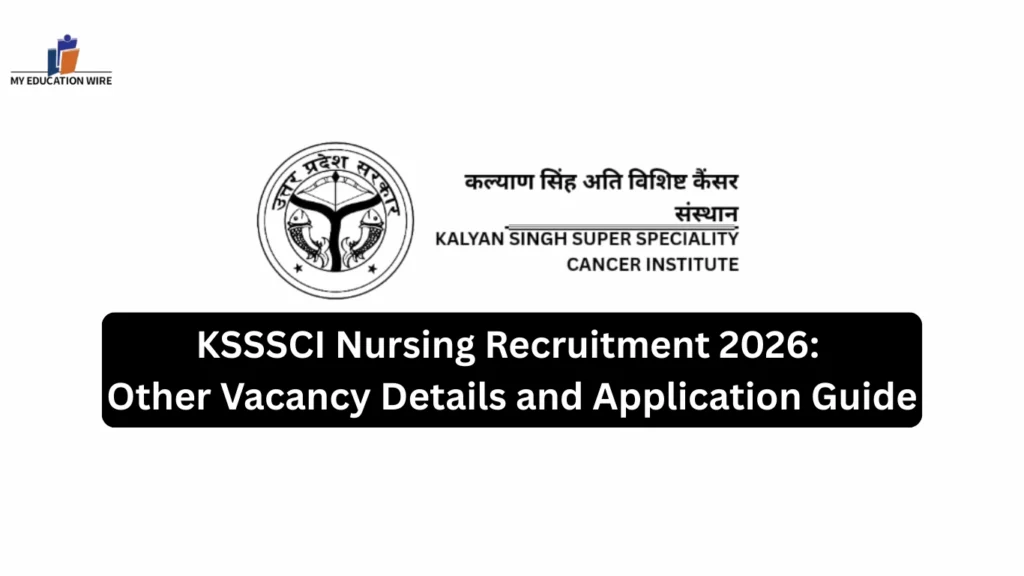 KSSSCI CMO Recruitment 2026: CMO Vacancy Details and Application Guide