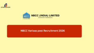 NBCC Various post Recruitment 2026