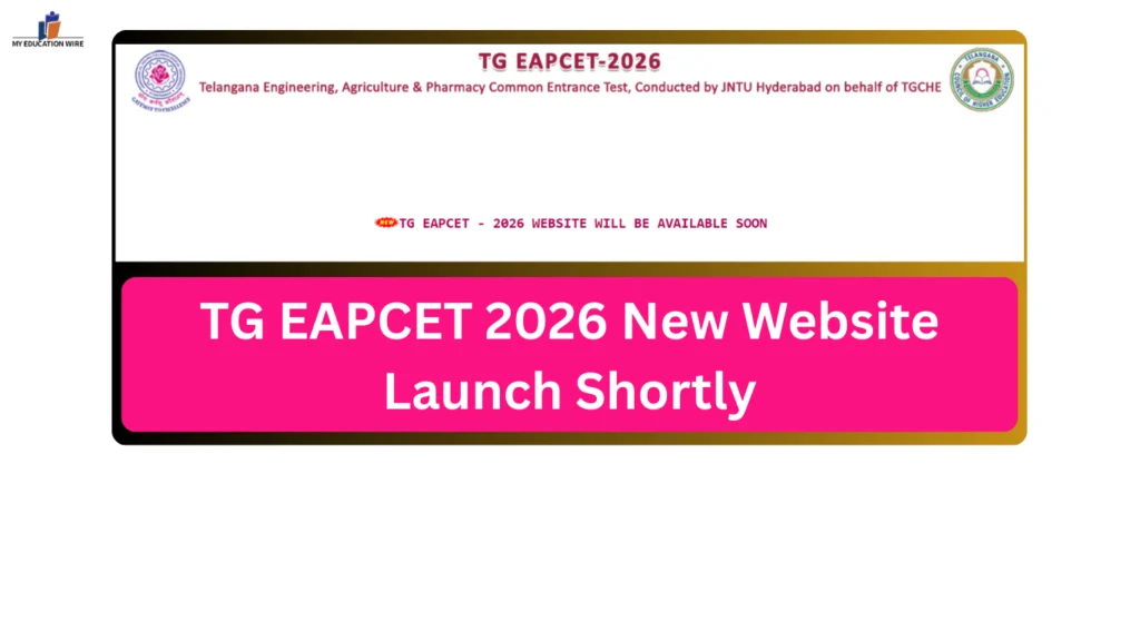 TG EAPCET 2026 New Website Launch Shortly