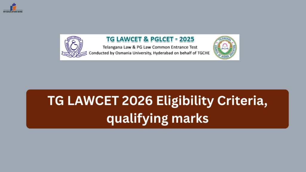 TG LAWCET 2026 Eligibility Criteria, qualifying marks