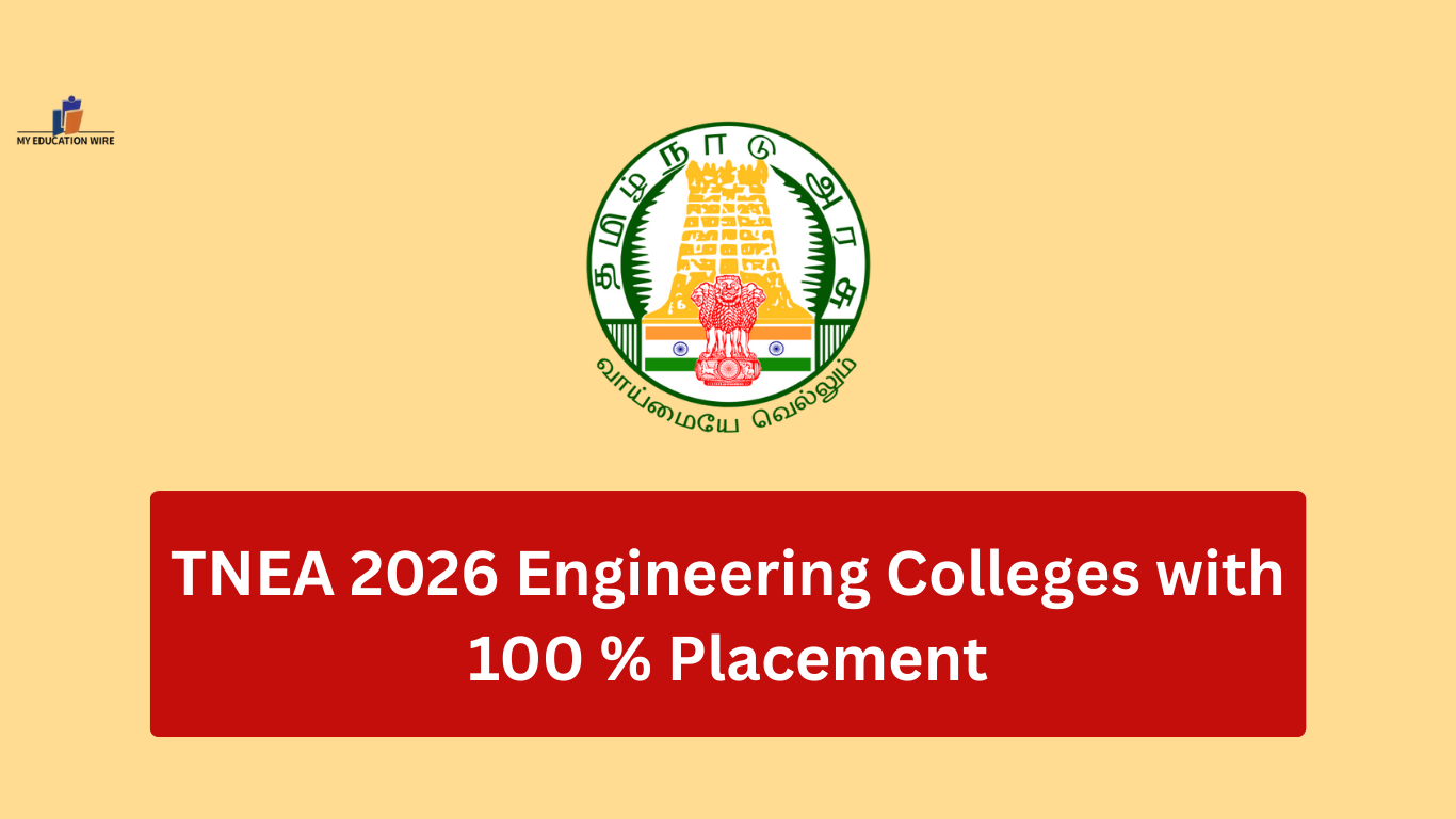 TNEA 2026 Engineering Colleges with 100 % Placement
