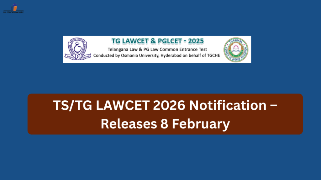 TS/TG LAWCET 2026 Notification – Releases 8 February