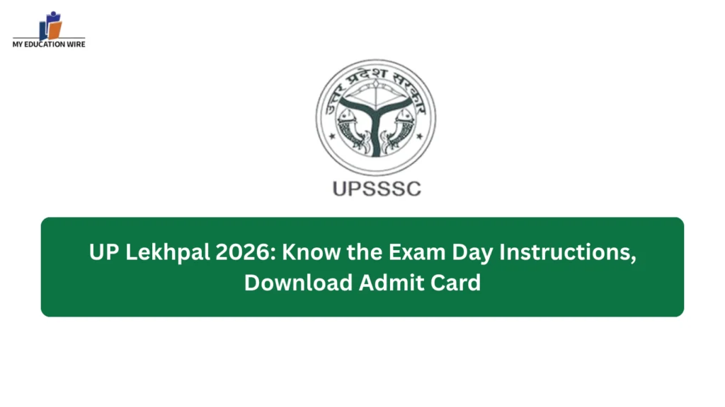 UP Lekhpal 2026: Know the Exam Day Instructions, Download Admit Card