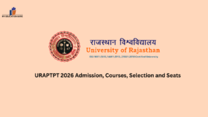 URAPTPT 2026 Admission, Courses, Selection and Seats