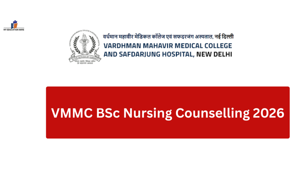 VMMC BSc Nursing Counselling 2026