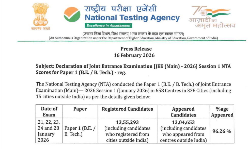 JEE Main 2026 Session 1 Result Out: What to do next? - My Educationwire