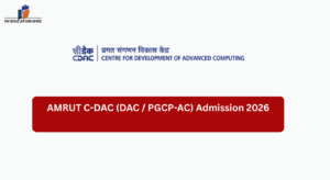 AMRUT C-DAC (DAC / PGCP-AC) Admission 2026