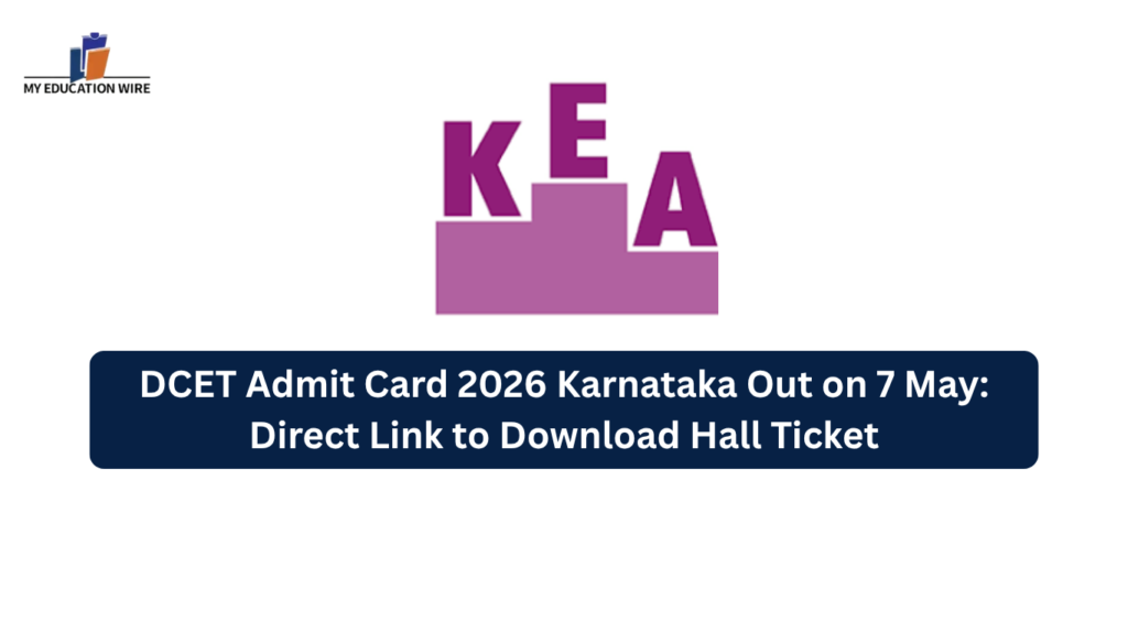 DCET Admit Card 2026 Karnataka