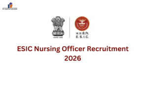 ESIC Nursing Officer Recruitment 2026