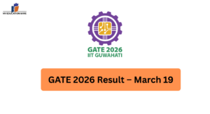 GATE 2026 Result – March 19