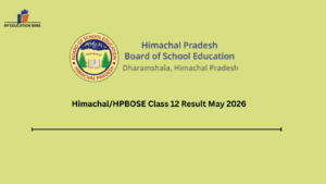 Himachal/HPBOSE Class 12 Result May 2026
