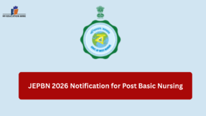 JEPBN 2026 Notification for Post Basic Nursing