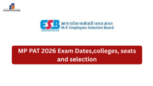 MP PAT 2026 Exam Dates,colleges, seats and selection