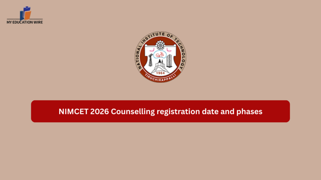 NIMCET 2026 Counselling registration date and phases