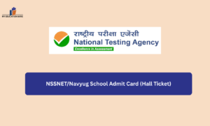 NSSNET/Navyug School Admit Card (Hall Ticket)