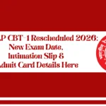 RRB ALP CBT-1 Rescheduled 2026: New Exam Date, Intimation Slip & Admit Card Details Here