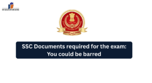 Action against candidates found guilty of misconduct: The candidates, if found guilty of doing the following things, will be barred from appearing in the exam S. No. Type of Malpractice Debarment Period 1 Taking away any examination related material (rough sheets, Commission copy of admit card, answer sheet, etc.) from the exam hall or passing it to unauthorized persons. 2 years 2 Leaving the examination venue uninformed during the examination. 2 years 3 Misbehaving, intimidating, or threatening examination functionaries (Supervisor, Invigilator, Security Guard, Commission’s representatives, etc.). 3 years 4 Obstructing the conduct of examination or instigating other candidates not to take the examination. 3 years 5 Making incorrect or false statements, suppressing material information, or submitting fabricated documents. 3 years 6 Obtaining support or influence for candidature by any irregular or improper means. 3 years 7 Possession of a mobile phone, whether in ‘switched on’ or ‘switched off’ mode. 3 years 8 Appearing in the same examination more than once in contravention of the rules. 3 years 9 A candidate who is also working on examination related matters in the same examination. 3 years 5 Years to 7 years 10 Damaging examination related infrastructure or equipment. 5 years 11 Appearing in the examination with a forged admit card, identity proof, etc. 5 years 12 Possession of firearms or weapons during the examination. 5 years 13 Assault, use of force, or causing bodily harm to examination functionaries (Supervisor, Invigilator, Security Guard, Commission’s representatives, etc.). 7 years 14 Threatening or intimidating examination functionaries with weapons or firearms. 7 years 15 Using unfair means in the examination hall (copying from unauthorized sources such as written material on paper or body parts, etc.). 7 years 16 Possession of Bluetooth devices, spy cameras, or any other electronic gadgets in the examination hall. 7 years 17 Impersonation or procuring impersonation by any person. 7 years 18 Taking snapshots or making videos of question papers or examination material, labs, etc. 7 years 19 Sharing examination terminals through remote desktop software/apps, LAN, WAN, etc. 7 years 20 Attempting to hack or manipulate examination servers, data, or examination systems at any point (before, during, or after the exam). 7 years Action against candidates found guilty of misconduct: The candidates, if found guilty of doing the following things, will be barred from appearing in the exam S. No. Type of Malpractice Debarment Period 1 Taking away any examination related material (rough sheets, Commission copy of admit card, answer sheet, etc.) from the exam hall or passing it to unauthorized persons. 2 years 2 Leaving the examination venue uninformed during the examination. 2 years 3 Misbehaving, intimidating, or threatening examination functionaries (Supervisor, Invigilator, Security Guard, Commission’s representatives, etc.). 3 years 4 Obstructing the conduct of examination or instigating other candidates not to take the examination. 3 years 5 Making incorrect or false statements, suppressing material information, or submitting fabricated documents. 3 years 6 Obtaining support or influence for candidature by any irregular or improper means. 3 years 7 Possession of a mobile phone, whether in ‘switched on’ or ‘switched off’ mode. 3 years 8 Appearing in the same examination more than once in contravention of the rules. 3 years 9 A candidate who is also working on examination related matters in the same examination. 3 years 5 Years to 7 years 10 Damaging examination related infrastructure or equipment. 5 years 11 Appearing in the examination with a forged admit card, identity proof, etc. 5 years 12 Possession of firearms or weapons during the examination. 5 years 13 Assault, use of force, or causing bodily harm to examination functionaries (Supervisor, Invigilator, Security Guard, Commission’s representatives, etc.). 7 years 14 Threatening or intimidating examination functionaries with weapons or firearms. 7 years 15 Using unfair means in the examination hall (copying from unauthorized sources such as written material on paper or body parts, etc.). 7 years 16 Possession of Bluetooth devices, spy cameras, or any other electronic gadgets in the examination hall. 7 years 17 Impersonation or procuring impersonation by any person. 7 years 18 Taking snapshots or making videos of question papers or examination material, labs, etc. 7 years 19 Sharing examination terminals through remote desktop software/apps, LAN, WAN, etc. 7 years 20 Attempting to hack or manipulate examination servers, data, or examination systems at any point (before, during, or after the exam). 7 years SSC Documents required for the exam You could be barred