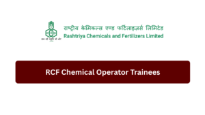 RCF Chemical Operator Trainees