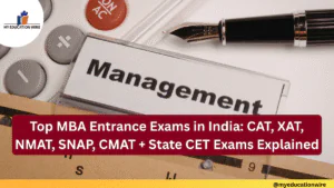 Top MBA Entrance Exams in India CAT, XAT, NMAT, SNAP, CMAT + State CET Exams Explained