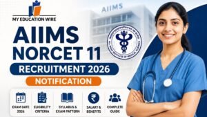 AIIMS NORCET 11 Recruitment 2026