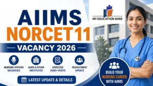 AIIMS NORCET 11 Vacancy 2026