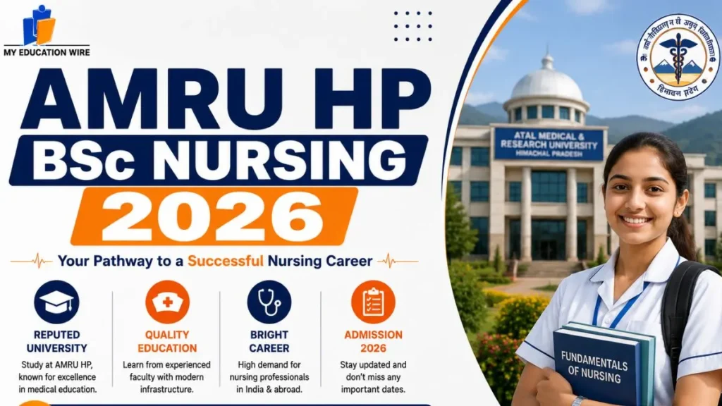 AMRU HP BSc Nursing 2026