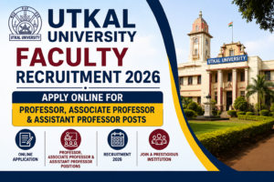 Utkal University Faculty Recruitment 2026