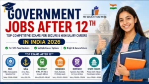 Government jobs after 12