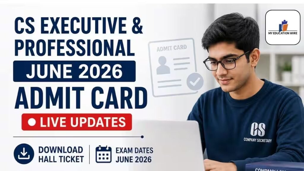 ICSI Admit Card 2026