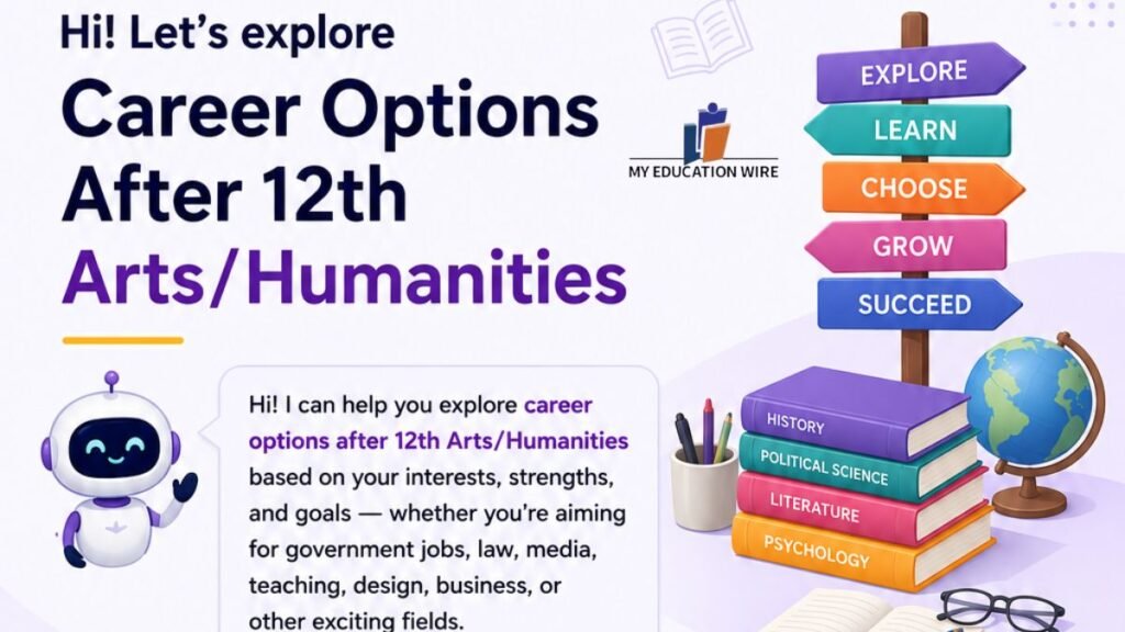 best career options after 12th Arts