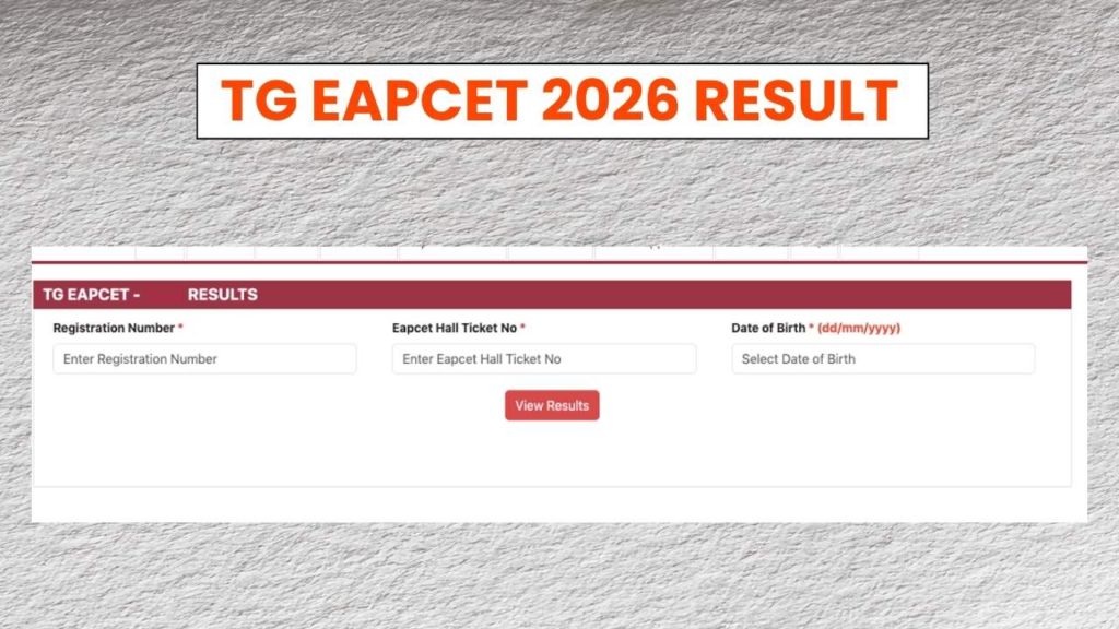 TG EAPCET 2026 Result