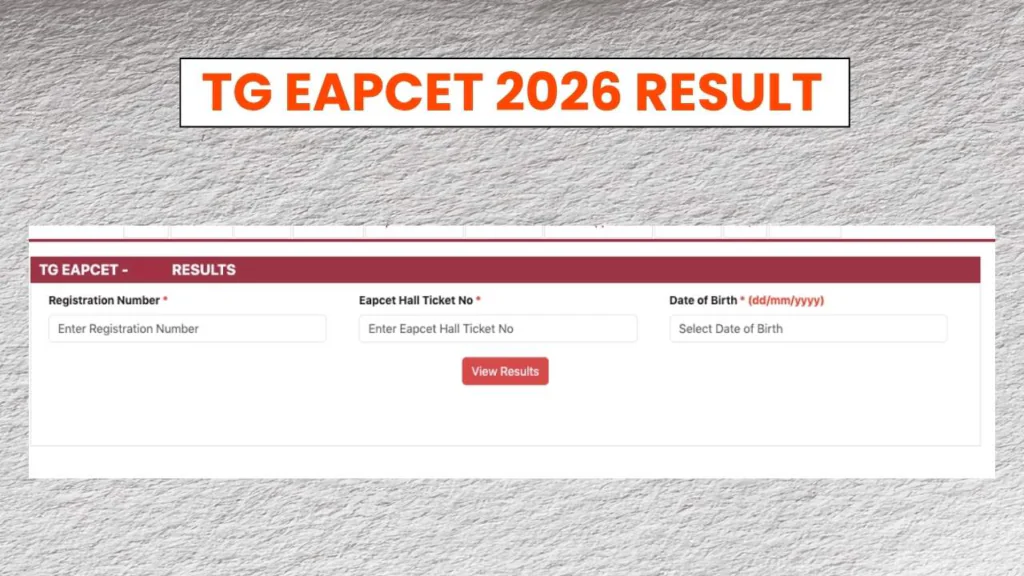 TG EAPCET 2026 Result