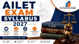 AILET exam syllabus 2027