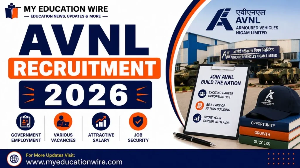AVNL Recruitment 2026