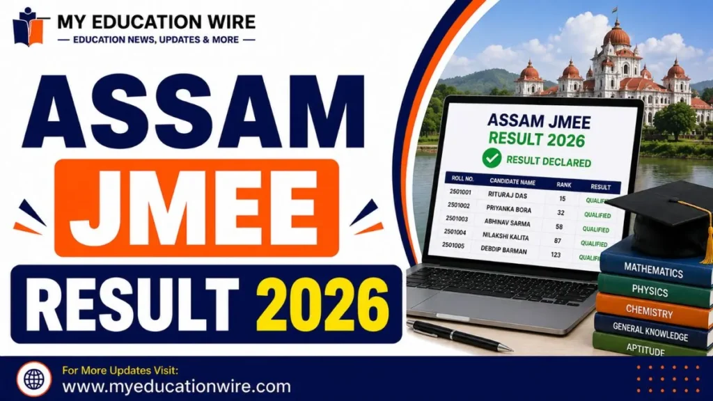 Assam JMEE Result 2026