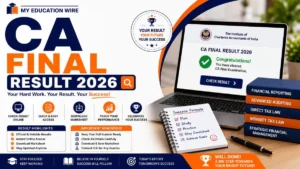 CA Final Result 2026