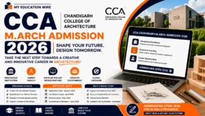 CCA Chandigarh M.Arch Admission 2026