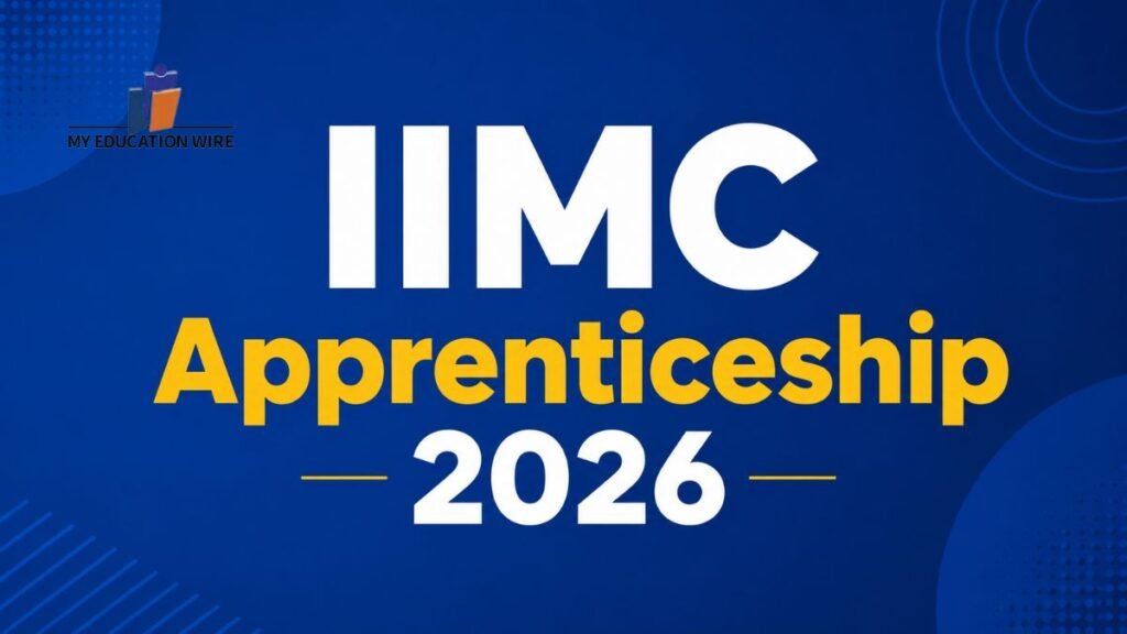 IIMC Apprenticeship 2026