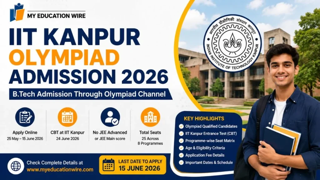 IIT Kanpur Olympiad Admission 2026