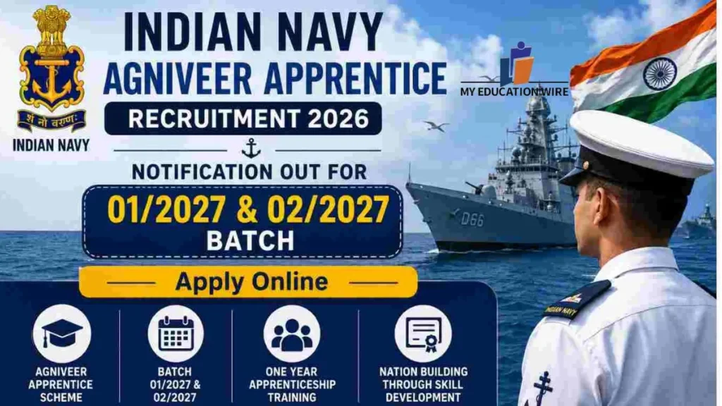 Indian Navy Agniveer Apprentice Recruitment 2026
