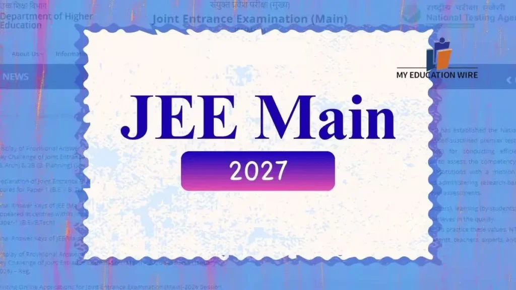 JEE Mains 2027
