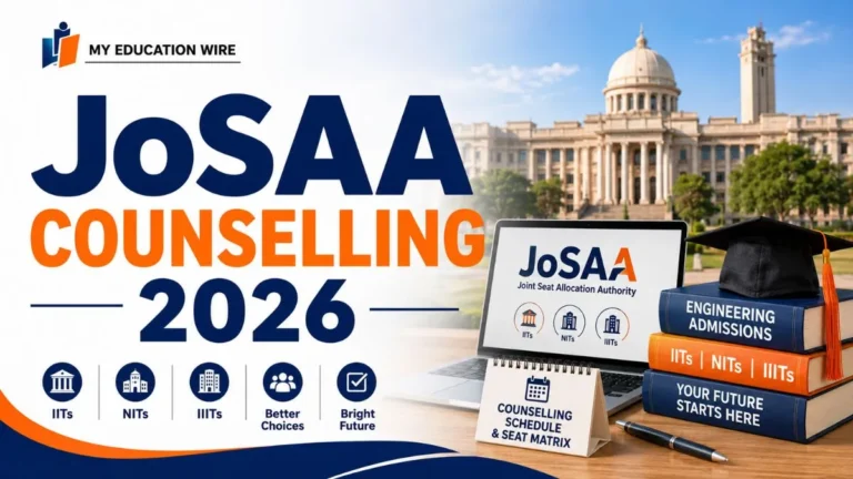Josaa Counselling 2026