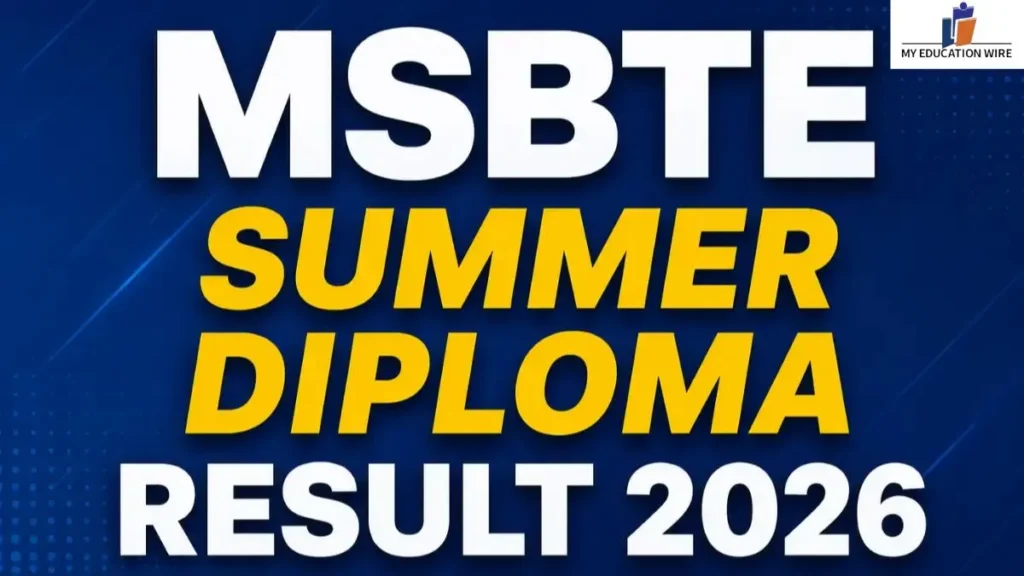 MSBTE Diploma Result 2026
