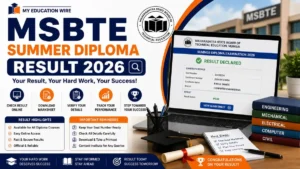 MSBTE Summer Diploma Result 2026