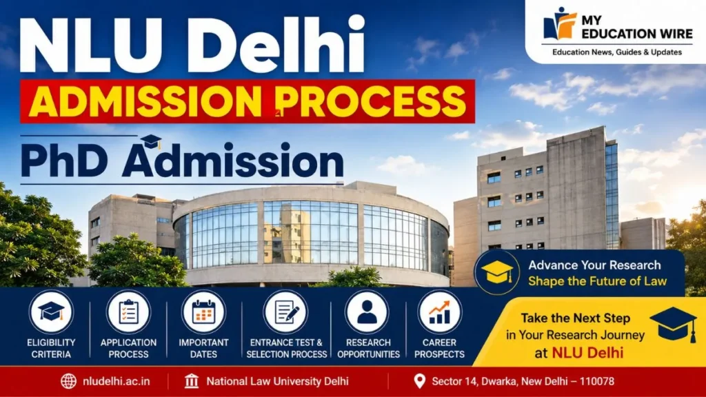 NLU Delhi PhD Admission