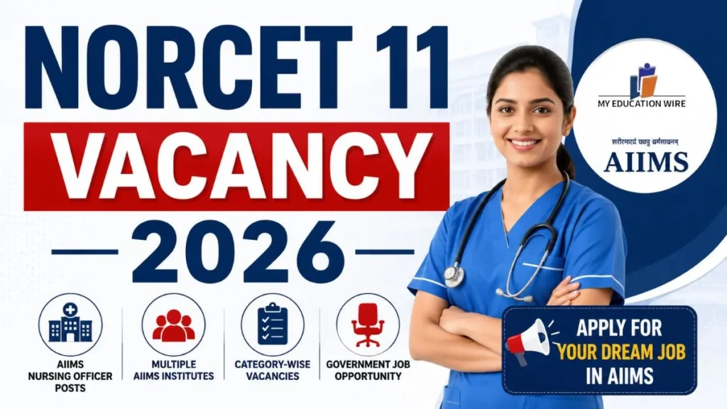 NORCET 11 Vacancy 2026