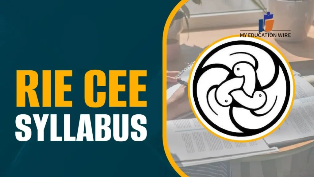 RIE CEE 2027 Syllabus