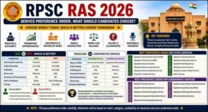 RPSC RAS 2026 service preference
