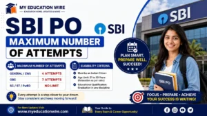 SBI PO Maximum Number of Attempts